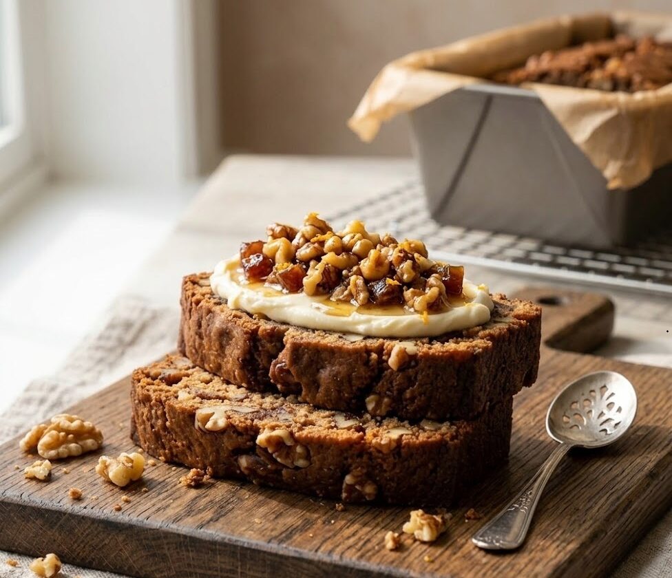 Mary Berry Date and Walnut Cake Recipe