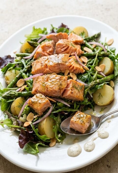 Mary Berry Hot Smoked Salmon Salad Recipe