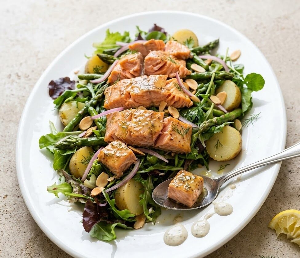 Mary Berry Hot Smoked Salmon Salad Recipe