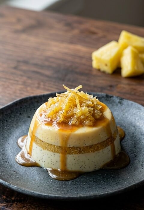 Mary Berry Panna Cotta with Pineapple and Ginger Recipe