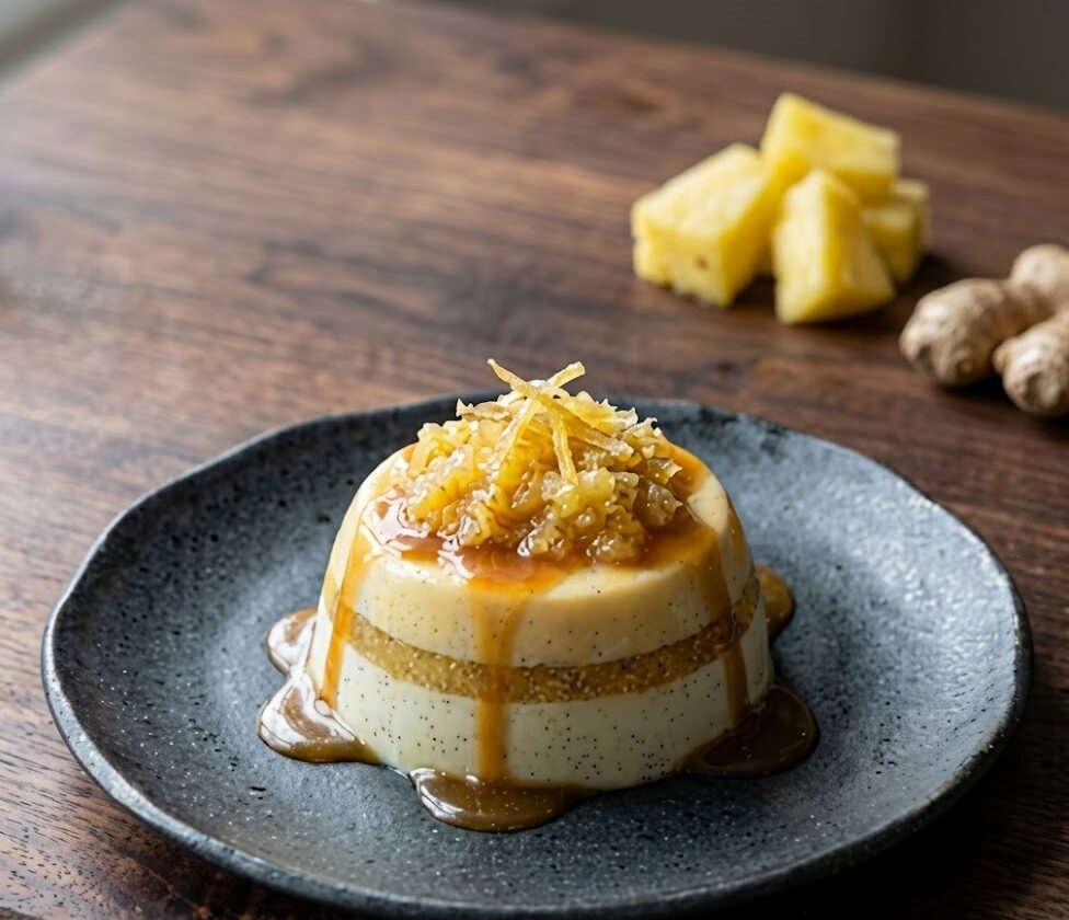 Mary Berry Panna Cotta with Pineapple and Ginger Recipe
