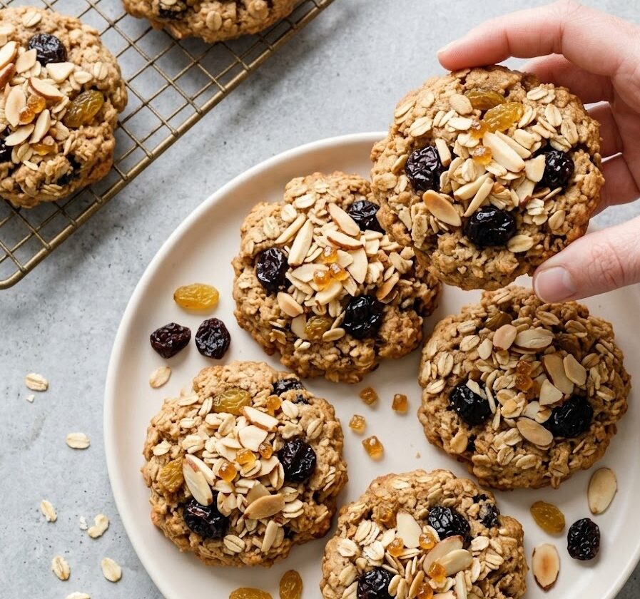 Mary Berry Oat and Raisin Cookies Recipe
