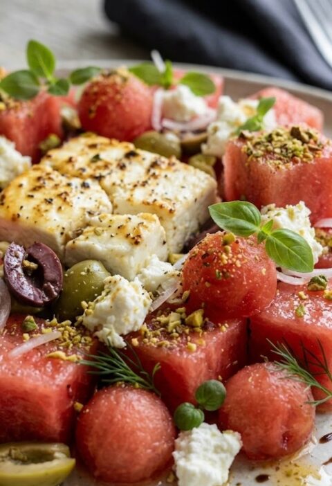 Mary Berry Watermelon and Feta Salad Recipe