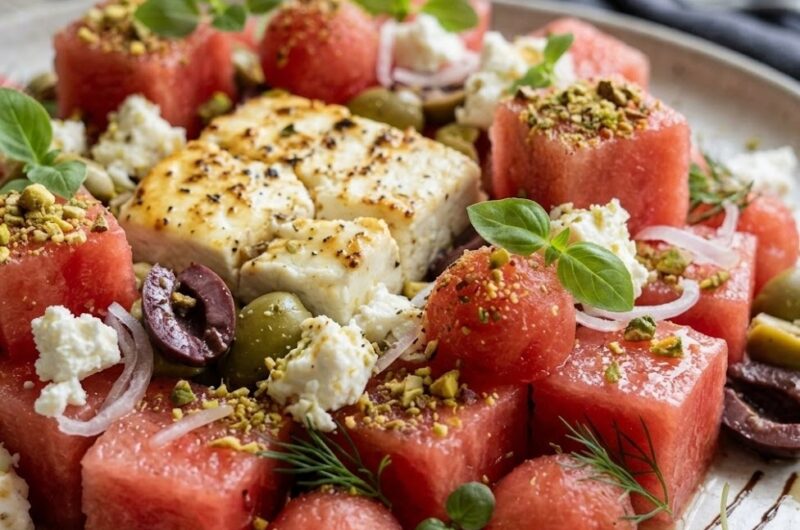 Mary Berry Watermelon and Feta Salad Recipe