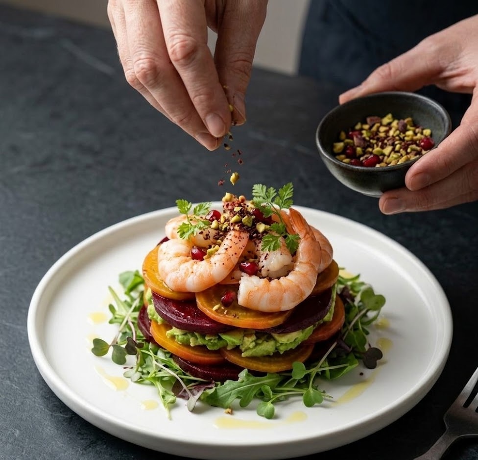 How to Make Mary Berry Beetroot, Avocado and Prawn Salad Recipe