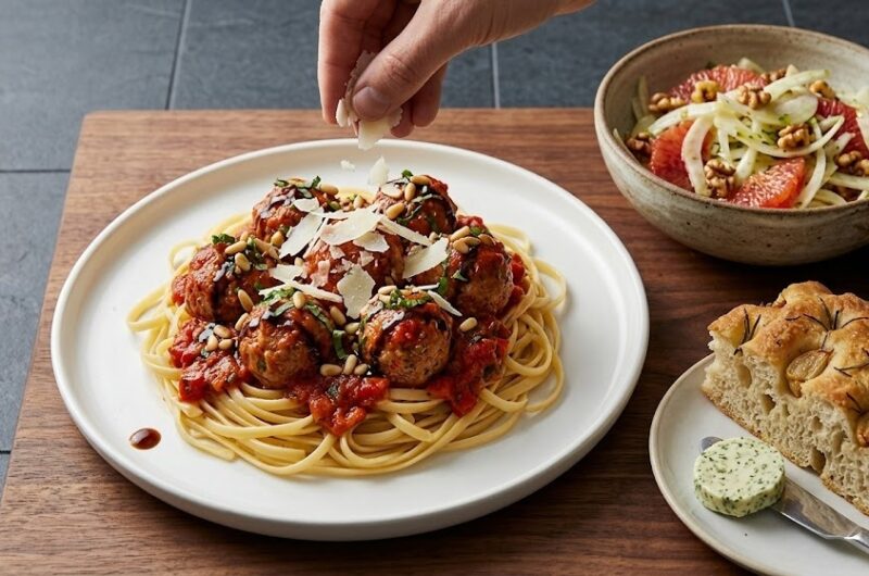 Mary Berry Meatballs and Tomato Sauce Recipe