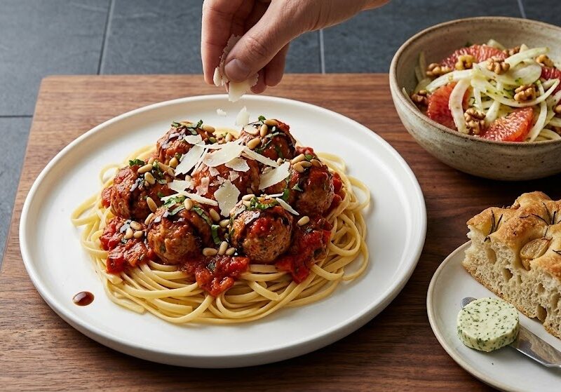 Mary Berry Meatballs and Tomato Sauce Recipe